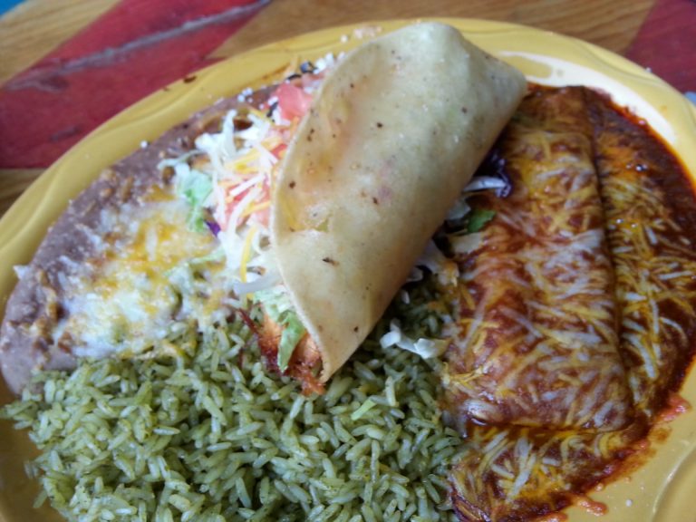 Family Style Enchilada Dinner