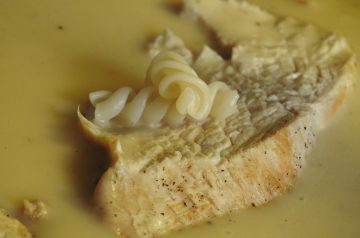 Chicken Piccata With Summer Vegetable Pasta