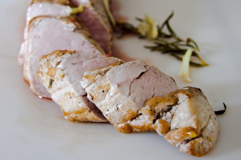 Pancetta Baked Pork Fillet