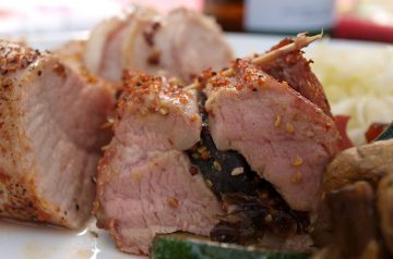 Tenderloin for Two With Peppercorn Cream