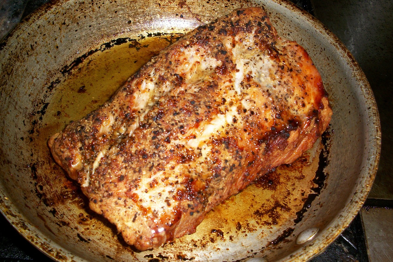 Grilled San Antonio Pork Roast