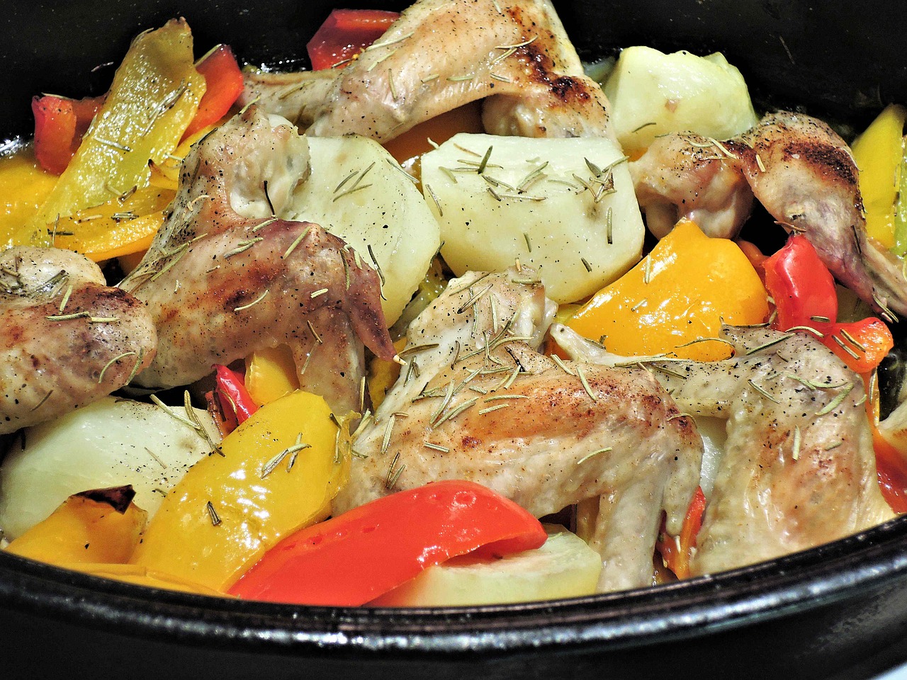 Chicken Stew With Artichokes and Garlic