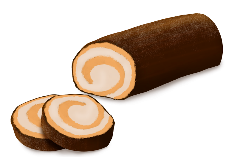 Raspberry Cake Roll