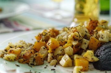 Lighter Sweet Potato Hash