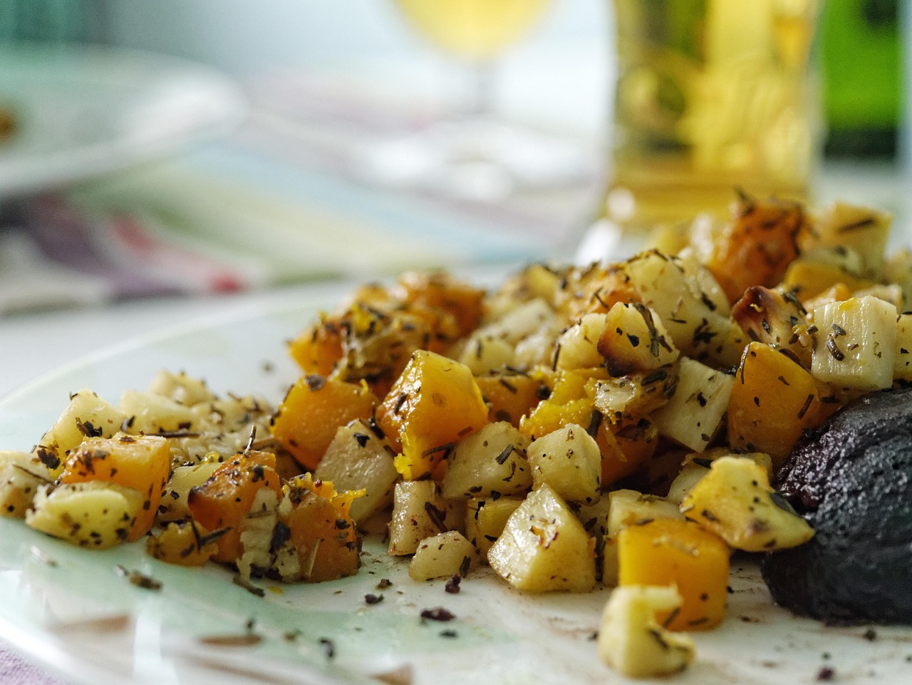 Lighter Sweet Potato Hash