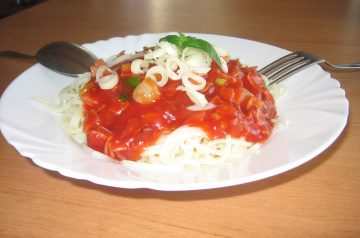Ketchup Spaghetti