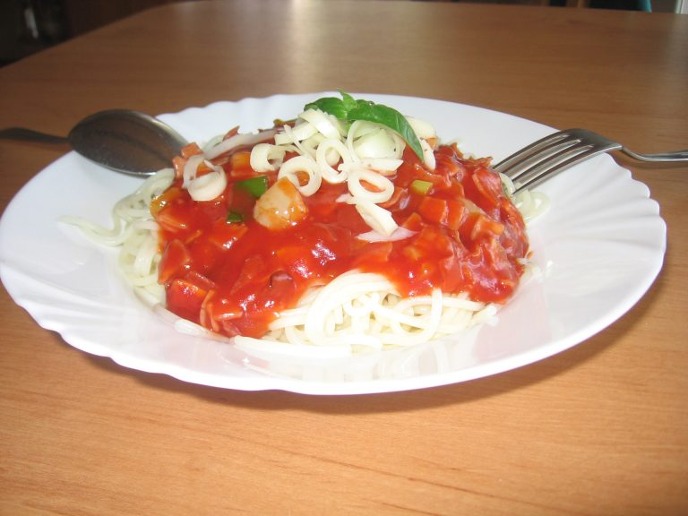 Ketchup Spaghetti