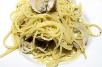 Spaghetti With White Crabmeat