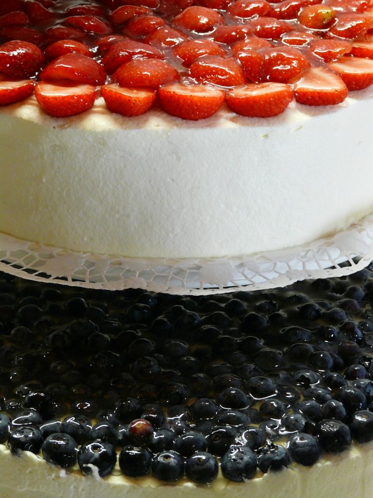 Grandpa Long's Blueberry Cake