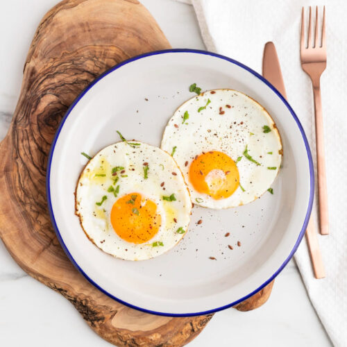 How to make sunny side up eggs