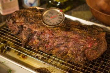 When cooking meat use a thermometer