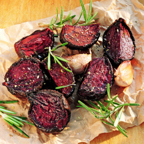How to roast beets