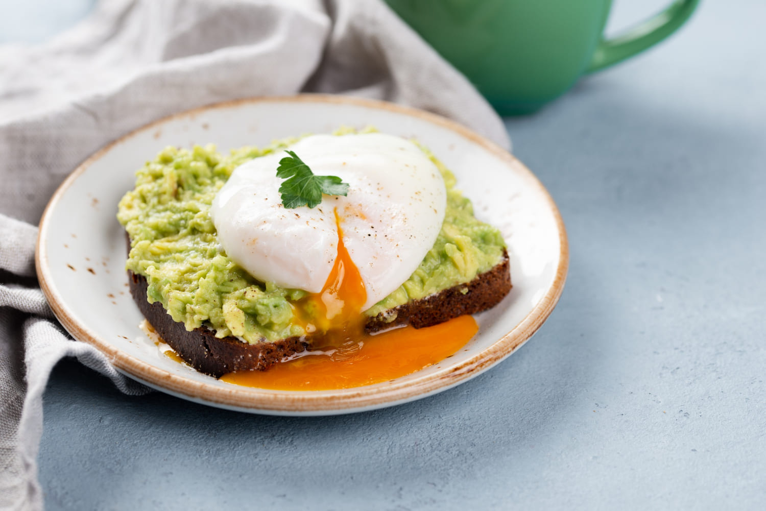 Avocado Toast with Poached Egg Ingredients