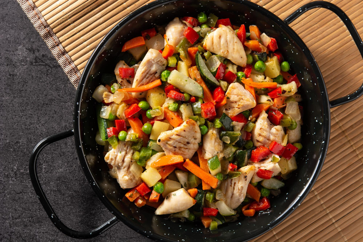 One-Pan Baked Chicken with Vegetables